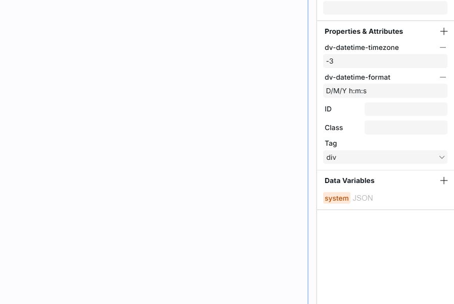 current date and time attributes